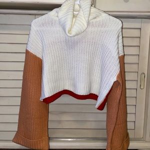 Forever 21 multicolored cropped sweater